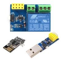 ราคา ESP8266 ESP-01S 5V IOT WiFi Relay Module Things Remote Control Switch Phone APP ESP01 ESP-01 Wireless Smart Home WIFI Module (10209935345)