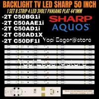 ราคา SHARP 50 INCH LED TV BACKLIGHT 2T-C50BG1I- 2T-C50AAE1I- 2T-C50AD1I- 2T-C50AD1X- 2T-C50DG1I LED BACKLIGHT ไฟแบ็คไลท์ (47260388426)