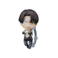 ราคา Chibi Nendoroid Attack on Titan 2002 # Levi Ackerman Action Figure เปลี่ยน Face Movable Joints ตุ๊กตาของเล่น (42679364532)