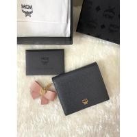 ราคา NEW MCM Mini Bow Wallet สี Dark Grey (1821697577)