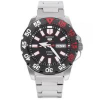 ราคา นาฬิกาแบรนด์ แท้100% SEIKO Automatic Mini Monster นาฬิกาข้อมือผู้ชาย สายสแตนเลส รุ่น SRP487K1 ไซโก้ของแท้ประกันศูนย์ 1ปี (20438461634)
