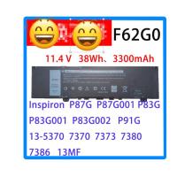 ราคา แบตเตอรี่ใหม่สำหรับ Dell Inspiron 13-7370 7373 7380 5370 F62G0 (40227827501)