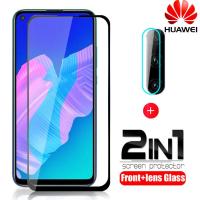 ราคา Huawei Y9S กระจกนิรภัย 2 in 1 Huawei Y7P Y9s Y6s Y6 Y7 Pro Y9 Prime 2019 ครอบคลุมเต็มรูปแบบป้องกันหน้าจอฟิล์มแก้ว (52358753965)