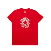 ราคา Converse Chuck Patch Metallic Womens Tee - Converse Red (49656541641)