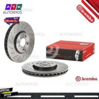 ราคา จานเบรคหน้า BENZ E-CLASS W211 S211 E240 E280 E320 E500 S-CLASS W220 S430 S500 2002-2009 4-matic D09 A828 11 BREMBO (21956777342)