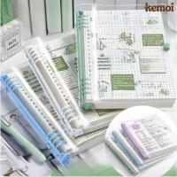 ราคา เครื่องผูกใส ซิลิโคน เครื่องผูก ยางหนาหมายเหตุหนังสือ ก5/ข5 เกลียวโน๊ตบุ๊คสีพาสเทลปกอ่อน60แผ่นความงามโน๊ตบุ๊ค เครื่องผูก โรงเรียนสํานักงานโน๊ตบุ๊คหลวมใบแหวนสุนทรียศาสตร์หนังสือปก (48200108074)