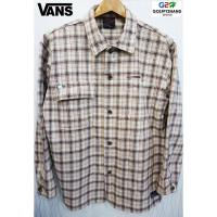 ราคา VANS แท้ เสื้อเชิ๊ตแขนยาวลายสก๊อตวินเทส (5116245763)