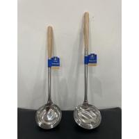 ราคา กระบวย สแตนเลส ด้ามไม้ ตราสมอ(ปิดร่อง) 4.5"-5" (9052431376)