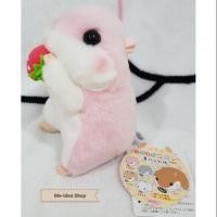 ราคา ตุ๊กตา หนูแฮมสเตอร์ สตอเบอร์รี่ amuse แท้ ญี่ปุ่น hamster strawberry pink ชมพู น่ารัก นำเข้า สวย sale สตรอว์ สตรอ (886065013)