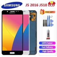 ราคา สําหรับ Samsung Galaxy J5 2016 J510 SM J510F J510FN J510M จอแสดงผล LCD + หน้าจอสัมผัส Digitizer Assembly (44558784005)