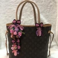 ราคา หูถักกระเป๋า LV neverfull, Coach งานเแฮด์เมด สวย แน่น (11469617988)