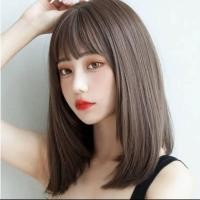 ราคา วิกผมสั้นประบ่าสไลด์ มีหน้าม้า สีน้ำตาลอ่อน ยาว 30-40 ซม. ส่งฟรี (23883738018)