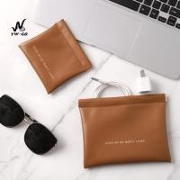 ราคา 3ขนาด กระเป๋าลิปสติกสําหรับสตรี กระเป๋าใส่เครื่องสำอาง ซองใส่แว่นตาหนัง PU ช่องเก็บของปิดอัตโนมัติ กระเป๋าเงินเ (26730678898)