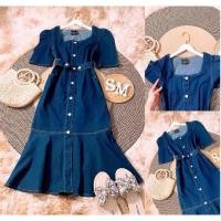 ราคา เดรสยีนส์สีเข้มสวยๆค่ะ (24719285518)