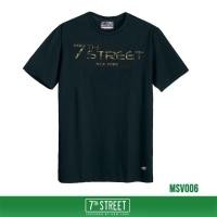 ราคา เสื้อ ผู้ชาย สไตล์ เกาหลี เสื้อผู้ชายเท่ๆ 7th Street เสื้อผ้า แนวสตรีท รุ่น 7th ลายทหาร (กรมเข้ม) MSV006 ของแท้ เ (18717554458)