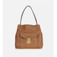 ราคา MIU MIU BY PRADA แท้% BROWN PEBBLED LEATHER VITELLO PHENIX HOBO $1695 (3679081185)