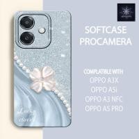 ราคา HP Softcase Oppo A5i Oppo A3x Oppo A3 NFC Oppo A5pro Casing Procamera ยืดหยุ่น TPU Silicone Back Protector Floral Motif All Types (50258462239)