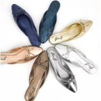 ราคา Bloc B. Kate Metallic- Bow Sandals (22349119499)