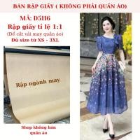 ราคา DRESSES CODE D5116 (NOT PRE-CUT) (54706124544)