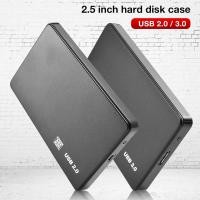 ราคา USB 3.0/2.0 ถึง 2.5 นิ้ว Hard Drive Case SATA HDD SSD Enclosure 5Gbps ฮาร์ดไดรฟ์ภายนอกกล่องดิสก์สําหรับพีซีแล็ปท็อปสมาร์ทโฟน (50359409984)