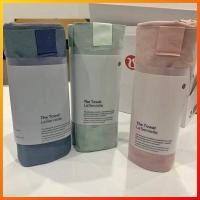 ราคา Lululemon ผ้าเช็ดตัวโยคะซักเครื่องได้ Ultra-thin ดูดซับเหงื่อ Pad ผ้าขนหนูกีฬา Ultra-fine Fiber Anti Slip Mat ผ้าห่มโยคะพับได้ (26610177635)