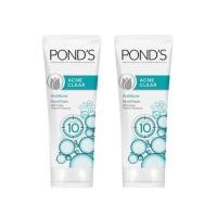 ราคา ﻿โฟมล้างหน้า พอนส์ แอคเน่ เคลียร์ 100 กรัม Ponds Acne Clear x 2 หลอด (6707731865)
