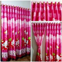 ราคา Hello KITTY CURTAINS HELLO KITTY GPRDEM ประตู HELLO KITTY CURTAINS SMOKRING (20525900420)