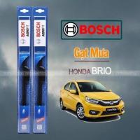 ราคา ที่ปัดน้ําฝน Honda Brio ยี่ห้อ BOSCH Aerofit ใบมีดซิลิโคนคุณภาพสูงแท้ + . (47056534978)