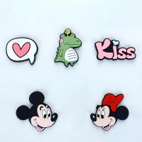 ราคา น่ารัก Minnie Bowknot Jibbits สําหรับชาย Mickey Rainbow รองเท้า Charms Heart เพชร Jibitz รองเท้าแตะ Charm Pins Disney Jibits รองเท้าแตะks รองเท้าอุปกรณ์ตกแต่ง (20659835978)