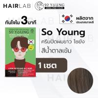 ราคา พร้อมส่ง So Young Herbal Speed Color สีน้ำตาลเข้ม ผู้ชาย ครีมปิดผมขาว ไร้แอมโมเนีย ครีมย้อมผม ปิดผมหงอก ครีมเปลี่ยนสีผม (10349636963)