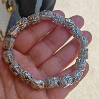 ราคา เก่าเงินพระพุทธรูปหัวสร้อยข้อมือเครื่องประดับเงินโบราณผู้ชายผู้หญิงสไตล์ ไมตรียา พระพุทธรูปอรหันหัวของขวัญสร้อยข้อมือหนึ่งรายการหนึ่งภาพจัดส่ง5.11.0 (52960321795)