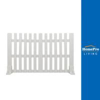 ราคา SPRING รั้วไม้เต็งตั้งพื้น 100x60 ซม. สีขาว จัดส่งโดย HomePro (12941488104)