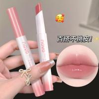 ราคา NOVO Charm สีโปร่งใส Moisturizing Water Luminous ลิปสติก Moisturizing Moisturizing กันน้ํา Non-Fading Whitening Face นักเรียนราคาถูก 206.5.7 (44610212831)
