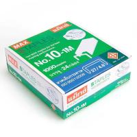 ราคา ลวดเย็บกระดาษ ลวดเย็บ ลูกแม็กซ์ แม็กซ์ MAX เบอร์ 10-1M (ยกกล่อง จำนวน 24 กล่องเล็ก) [S24] (22338347383)