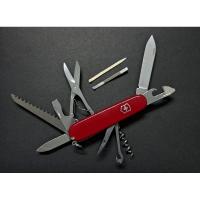ราคา มีด Victorinox รุ่น Huntsman 91 mm. 4 ชั้น สีแดง ของแท้ มือสอง สภาพสวยกริ๊ป #16 (27401072754)