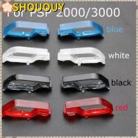ราคา SHOUUY 1 คู่ซ้ายขวา LR ปุ่ม,สีแดง/สีดํา/สีฟ้า/สีขาวเปลี่ยนสี LR ปุ่มทริกเกอร์,พลาสติก LR คีย์สําหรับ PSP 2000 3000 สําหรับ PSP 2000 3000 (40318864626)