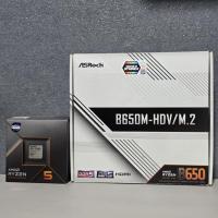 ราคา CPU AMD RYZEN 5 7500F + ASROCK B650M -HDV/M.2 (DDR5) (AM5) (M-ATX) สินค้ามือ2/มีประกันศูนย์ไทย (27130047053)
