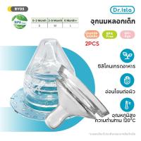 ราคา Dr.isla 2Pcs จุกนม จุกนมหลอกเด็ก จุกนมคอกว้าง เฟิร์สช้อยส์ พลัส จุกนมสำหรับขวดนม ระบายอากาศ 360 องศา จุกนมกันโคลิค BY05 (24559201757)