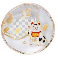 ราคา ที่รองแก้วตะเกียบแก้วจากญี่ปุ่นลายแมว - ที่วางตะเกียบแก้ว Maneki Neko (42201905344)