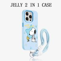 ราคา GANTUNGAN Jelly 2 In 1 Blue Snoopy Cheerful Lanyard Case Xiaomi 15T Pro Poco M7 Plus F7 C85 C75 C71 C65 Gd2H1K7 Pop น่ารักล่าสุดหรูหราพรีเมี่ยมแฟนซีTpu (53757831635)