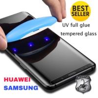 ราคา ลด7วัน ฟิล์มกระจก UV S8 Note8 S9 Plus Note9 10 20 S10 S10+ S20 S21 S22 S23 S24 Ultra ฟิล์มกระจก Samsung Film (1553868867)