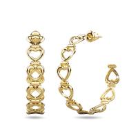 ราคา OBSESSION Juliet Heart Chain Link Hoop ต่างหู (23043370755)