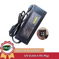 ราคา 4-Pin 12V 8.33A 100W AC Adapter Charger สําหรับ PGB EA11011D-120 EA11001E-120 EA Synology DiskStation DS918 + DS916 + แหล่งจ่ายไฟ (41817381032)