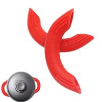 ราคา หม้อซิลิโคนหนา Earmuffs รอบหูหม้อสตูว์กระทะ Steamer หม้อหล่อ Anti-Scalding ฉนวนกันความร้อนหม้อจับถุงมือทนอุณหภูมิสูง h (54557990959)