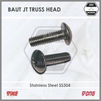 ราคา SS304 Bolt JT Stainless M4 X 8 (SUS304 A2-70 สกรูหัว Truss) M4x8 / 4x8 / Bolt JT 4 x 8 (50754037416)