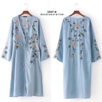 ราคา เสื้อคลุมยาว ZARA งานปักเลื่อมเกรดพรีเมี่ยม (370149553)