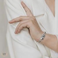 ราคา กำไลนะโมเงินแท้ 92.5 ลายปี่เซียะ (45854969546)