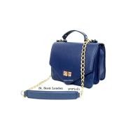 ราคา กระเป๋ามือสอง กระเป๋าสะพาย แบรนด์ St.Scott London ครอสบอดี้ สายโซ่ มีหนังรองบ่า (11404957981)