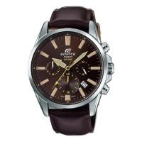 ราคา Casio Edifice Chronograph นาฬิกาข้อมือผู้ชาย สายหนัง รุ่น EFV-510L-5AV (261366079)