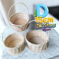 ราคา ตะกร้าหวายทรงกลม DIAMETER_ฐานไม้อัด 15 ซม | ตะกร้าอเนกประสงค์ (51809112350)